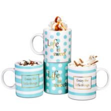 Porcelain Coffee Mug Set For Gifting Occasions Bruntmor