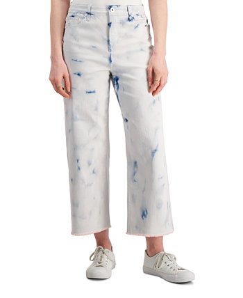 Укороченные джинсы с широкими штанинами, созданные для Macy's Style & Co