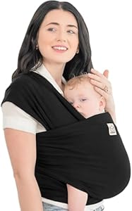 KeaBabies Baby Wrap Carrier - All in 1 Original Breathable Baby Sling, Lightweight,Hands Free Baby Carrier Sling, Baby Carrier Wrap, Baby Carriers for Newborn, Infant,Baby Wraps Carrier (Classic Gray) KeaBabies