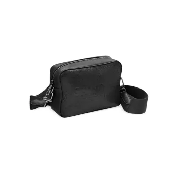 Grained Leather Camera Bag Shinola