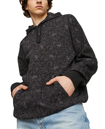Мужской жаккардовый пуловер с капюшоном Paisley Luxe PUMA