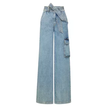 Широкие джинсы-карго Belisa VERONICA BEARD