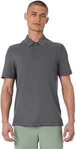 32 Degrees Men’s Regular-Fit Short Sleeve Cotton Pique Polo Shirt | Golf | Office 32 Degrees