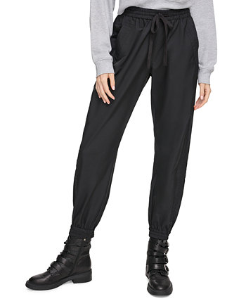 Женские брюки-джоггеры с завязками на талии без застежки DKNY
