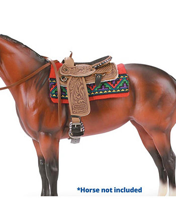 Традиционная серия Western Show Уздечка для игрушечной лошади, аксессуар BREYER