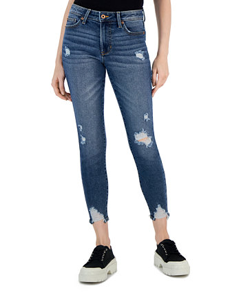 Укороченные джинсы-скинни до щиколотки со средней посадкой для юниоров Celebrity Pink