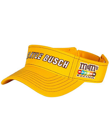 Men's Yellow Kyle Busch M&Ms Visor Joe Gibbs Racing Team Collection