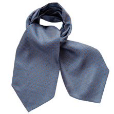 Navona - шелковый галстук Ascot для мужчин Elizabetta