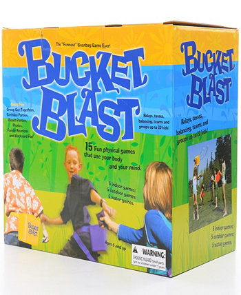 Отмеченная наградой Bucket Blast игра для детей в помещении и на открытом воздухе Zobmondo