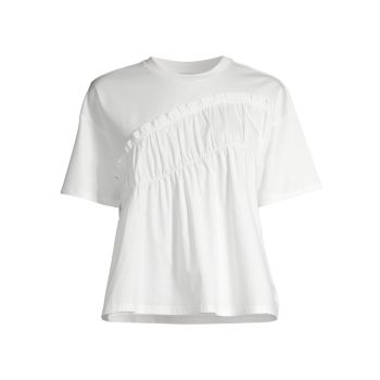 Ruffle Short-Sleeve T-Shirt Jason Wu