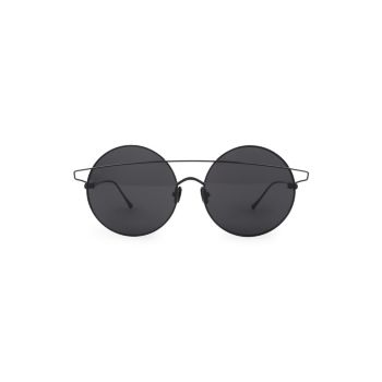 Mykonos 60MM Round Sunglasses For Art's Sake