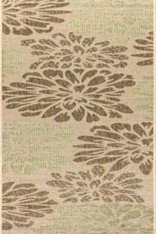 Zinnia Modern Floral Textured Weave Indoor/outdoor Area Rug Jonathan Y Designs