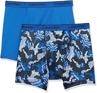 Calvin Klein Boys' Performance Boxer Briefs Calvin Klein