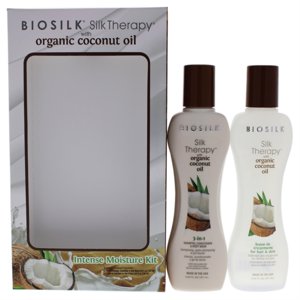 Biosilk Silk Therapy With Organic Coconut Intense Moisture 3 Pc Kit - 2pcs Biosilk