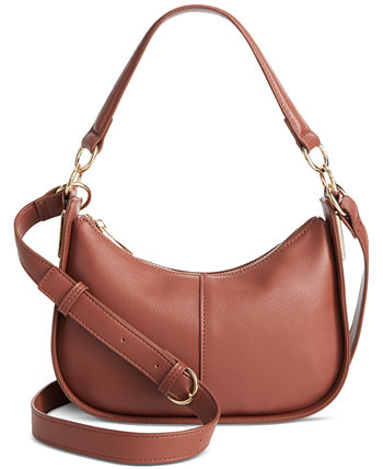 Dyanne Solid Saddle Bag, Created for Macy's On 34th