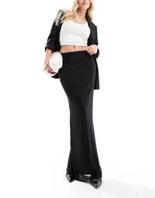 Черная сетчатая юбка макси Vero Moda VERO MODA