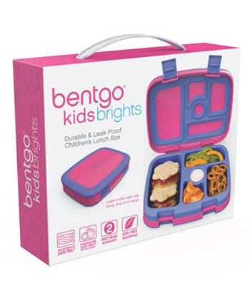 Ланч-бокс Bento с 5 отделениями Kids Brights Bentgo