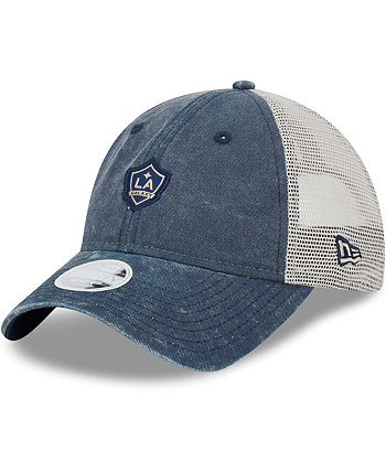 Женская темно-синяя регулируемая шляпа LA Galaxy Micro 9TWENTY New Era