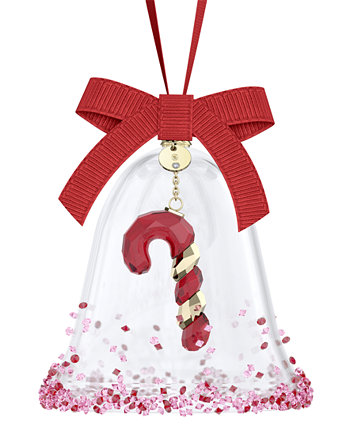 Candy Cane Bell Crystal Ornament Swarovski