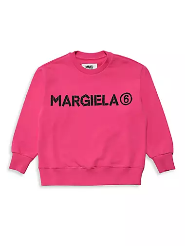 Детская Толстовка MM6 Maison Margiela Логотип MM6 Maison Margiela