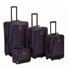 Набор чемоданов с принтом Rockland из 4 предметов Rockland
