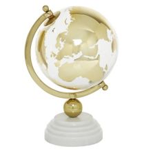 Золотой керамический и алюминиевый глобус Stella & Eve Glam Globe Stella & Eve