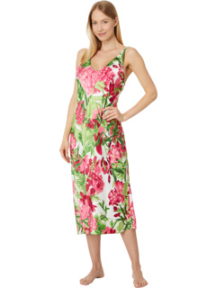 Enchanted Peony - Satin 46" Gown N by Natori