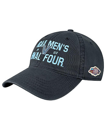 Мужская темно-синяя мужская баскетбольная бейсболка Villanova Wildcats 2022 NCAA March Madness Final Four, регулируемая шляпа из непринужденного твила League Collegiate Wear