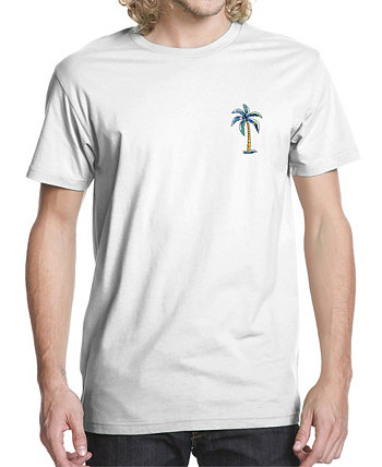 Мужская футболка с рисунком Ocean Palms Buzz Shirts