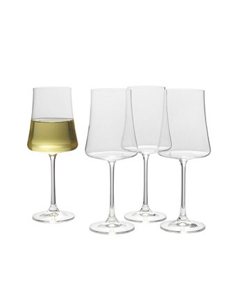 Набор из 4 бокалов для белого вина Aline, 16 унций MIKASA
