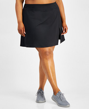 Plus Size Side-Slit Skort, Created for Macy's ID Ideology
