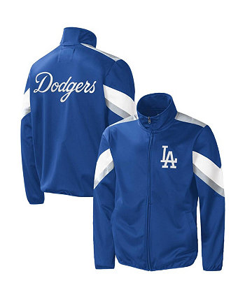 Мужская куртка с молнией во всю длину Royal Los Angeles Dodgers Earned Run G-III Sports