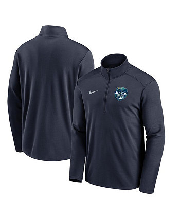 Мужской темно-синий пуловер с молнией до половины MLB All-Star Game Pacer Performance 2023 Nike