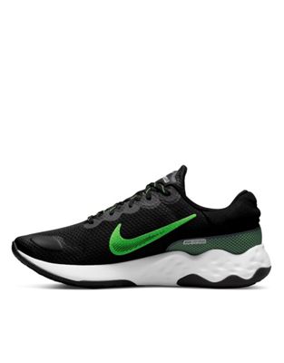 Черно-зеленые кроссовки Nike Running Renew Ride 3 Nike Running