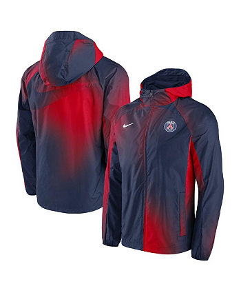 Men's Navy Paris Saint-Germain AWF Raglan Full-Zip Hoodie Jacket Nike