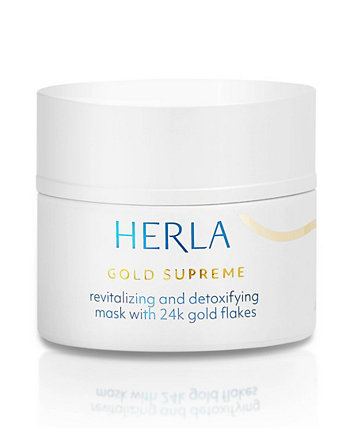 Высшая восстанавливающая и детоксицирующая маска Gold 24K Gold HERLA