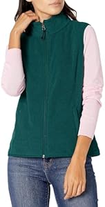 Amazon Essentials Women's Classic-Fit Sleeveless Polar Soft Fleece Vest (Available in Plus Size) Amazon Essentials