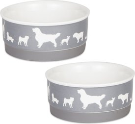 Bone Dry Show Set Dog Bowl Bone Dry