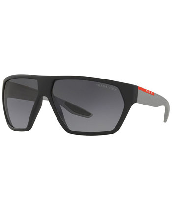 Поляризованные солнцезащитные очки, PS 08US 67 Prada Linea Rossa