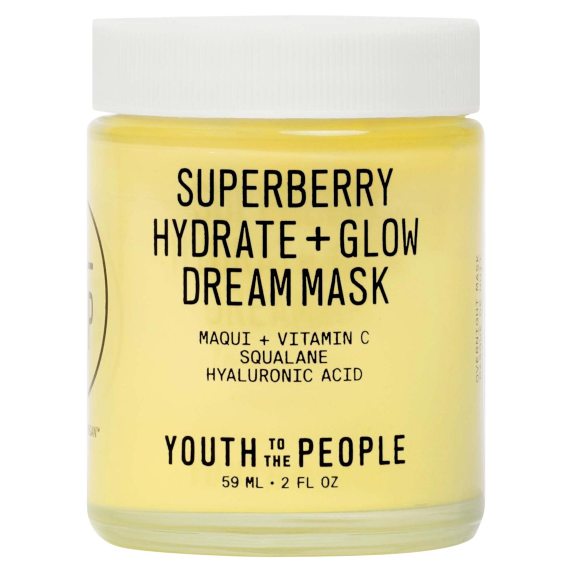 Superberry Hydrate + ночной крем Glow Dream + маска с витамином С Youth To The People