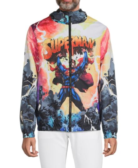 Куртка-ветровка с капюшоном DC Superman TANGO HOTEL
