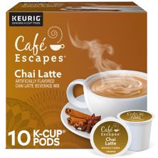 Keurig® Cafe Escapes Chai Latte K-Cup® в капсулах 10 карат. KEURIG