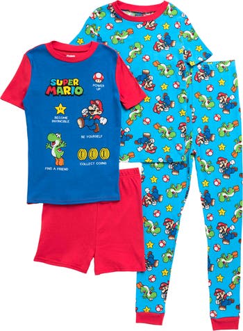 Set of 2 Super Mario Pajamas Komar