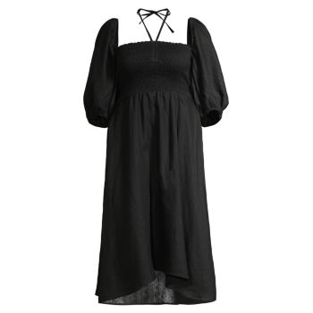 Льняное миди-платье Colette Baacal, Plus Size