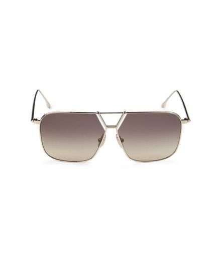 Солнцезащитные очки-авиаторы 60 мм Victoria Beckham