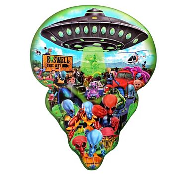 American Art Décor Roswell Alien Fest UFO Metal Wall Decor American Art Décor