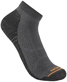 Carhartt Men's Lightweight Synthetic-Merino Wool Blend Low Cut Sock Carhartt