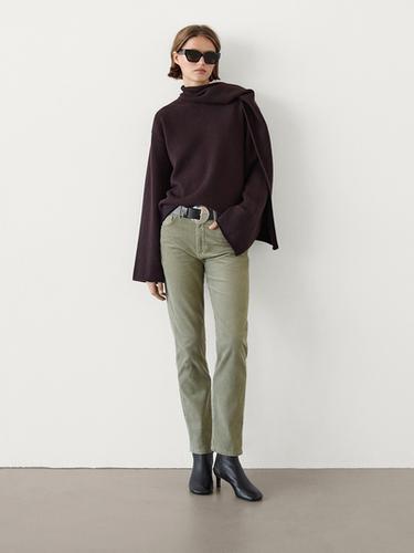 Straight-leg corduroy trousers Massimo Dutti