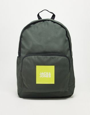 Рюкзак цвета хаки с логотипом Jack & Jones Jack & Jones