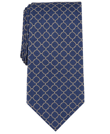 Мужской связанный решетчатый галстук Michael Kors